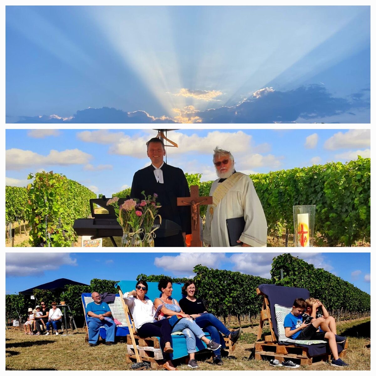 Ökumenischer Gottesdienst Weingenuss 2024 (Bild S.Ressler und B.Krieger)